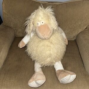 Mina Victory Plush Collection - Shaggy Lamb - Ivory -